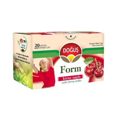چای کیسه ای دوغوش با طعم گیلاس بسته 20 عددی