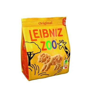 بیسکویت لیبنیز زو مدل باغ وحش 125 گرم