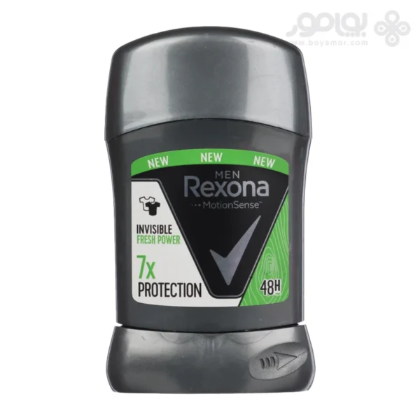 59085751 استیک دئودورانت مردانه رکسونا مدل INVISIBLE FRESH POWER حجم 50 میلREXONA MEN INVISIBLE FRESH POWER DEODORANT STICK - Image 1
