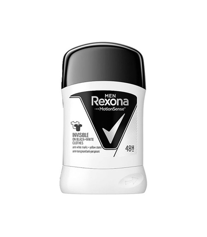 96097335 استیک بدن مردانه رکسونا Invisible Black + White وزن 50 میل - Image 1